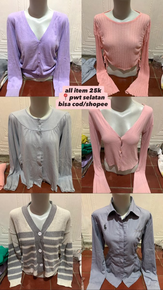 casallyyn's tweet photo. #zonauang #preloved #prelove #prelovedbaju #purwokerto https://t.co/d1apJBZfAX