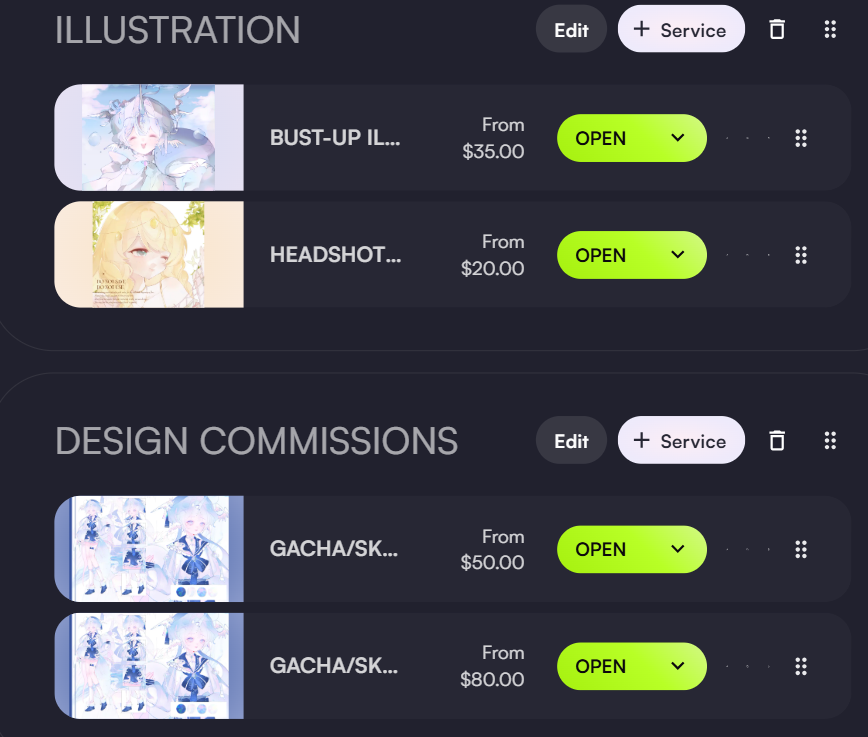 Pannx17's tweet photo. ✨ Commissions OPEN! ✨
🎨Bust-up and headshot Illustration  
👗Outfit Design 
🌟 Character Design
Feel free to check out my VGen if you’re interested! 
https://t.co/vwpfwYvHvv
#commissions  #ArtistOnX #Vgencommission #Vgen #Vgenartist #smallartist #illustration‌‌ #design #art https://t.co/vpmtnTDp8y