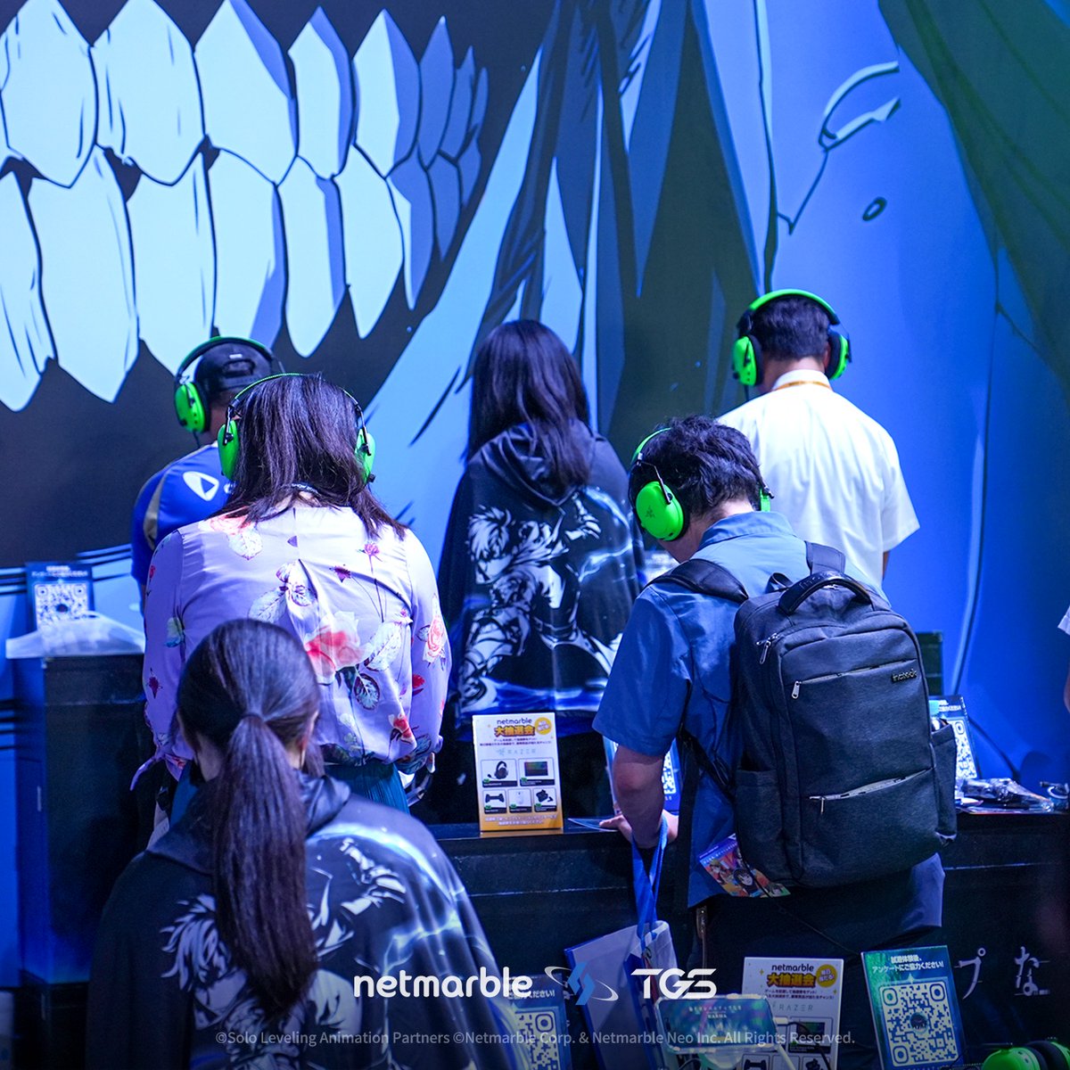 NetmarbleO's tweet photo. Here's a collection of on-site sketch images from DAY1 of 'Solo Leveling: KARMA' at TGS 2026! 

Check out the latest news revealed at Tokyo Game Show right now!
https://t.co/zSj1tgtFh7

Download the latest images from the Media Hub!
https://t.co/ffnqftY1IX https://t.co/MfS5CJchQ2
