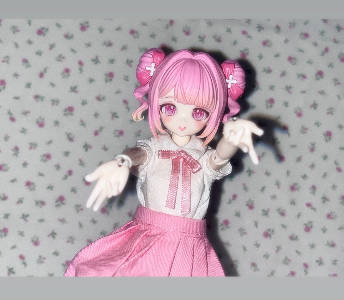 PurplePinkYarn's tweet photo. #おはドル　☀️
元気にギャルピース✌️ https://t.co/nu6xLzVvwi