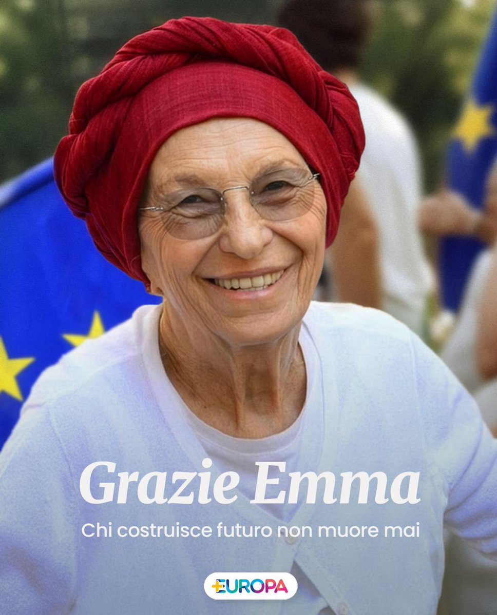 MassimoSfriso's tweet photo. Ne sentiamo già la mancanza #emmabonino https://t.co/RvZf8Z1C5w