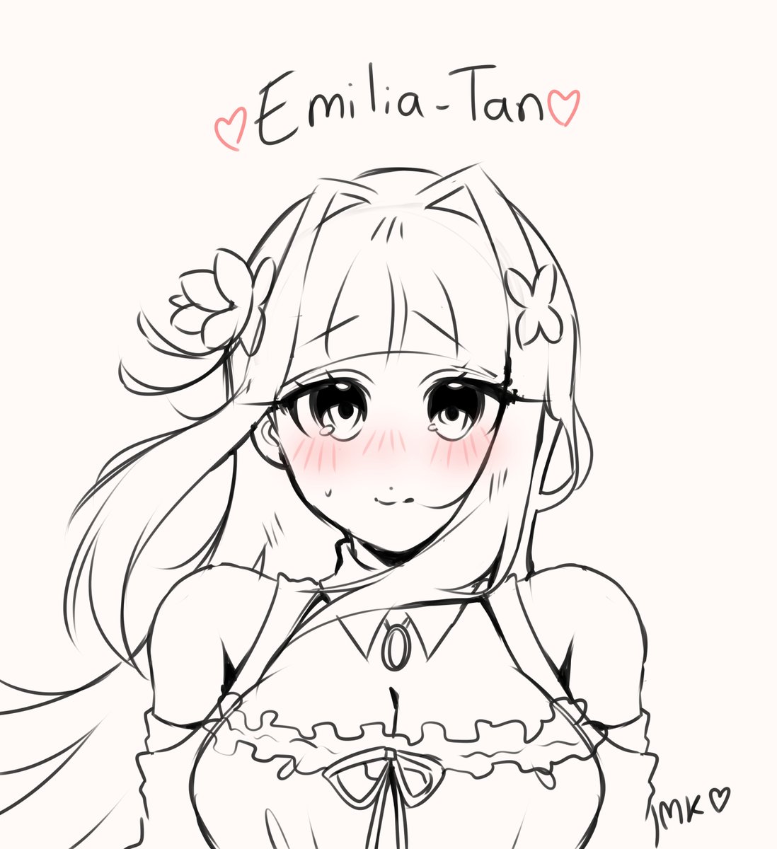 MarukunArt's tweet photo. #emilia #ReZeroFanart https://t.co/B6lljkKHph
