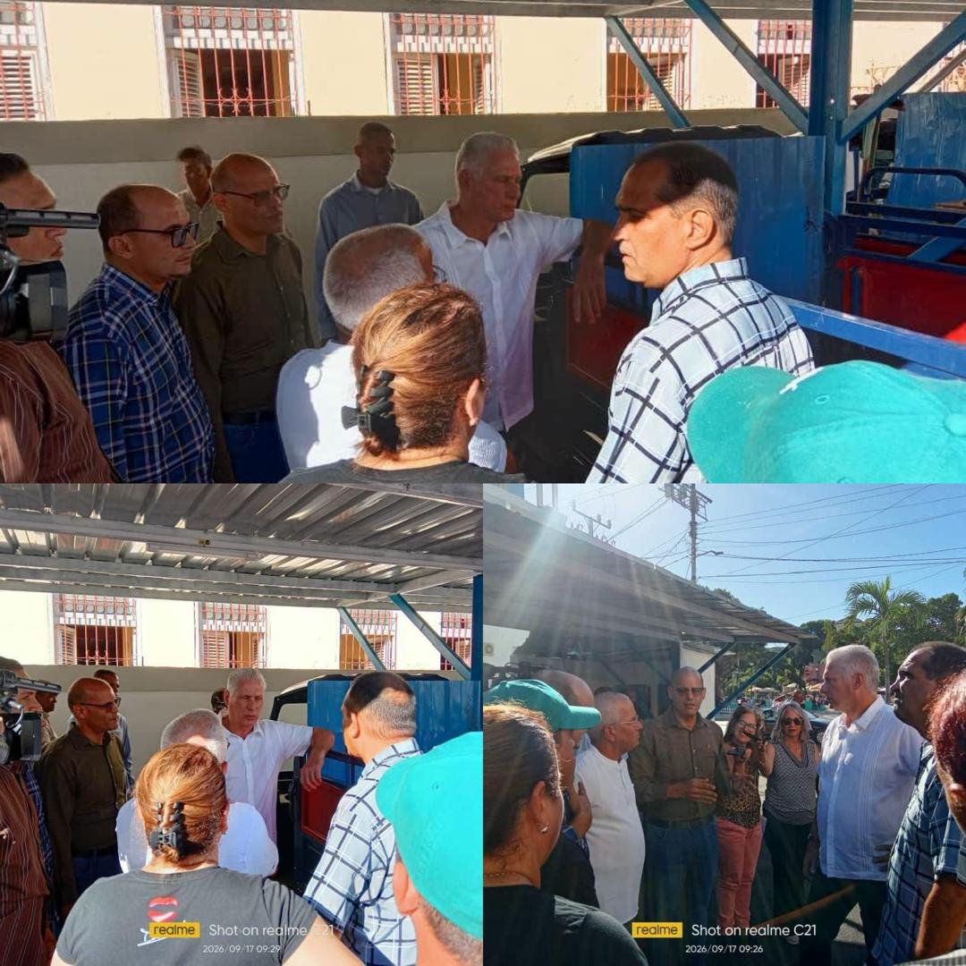 IzquierdoAlons1's tweet photo. Visitamos junto al Primer Secretario del CCPCC y Presidente de la República Miguel Díaz Canel, la Estación de carga, ubicada en 23 y J en el Consejo Popular Rampa. 
#LaHabanaViveEnMí https://t.co/3yg3oM7z04
