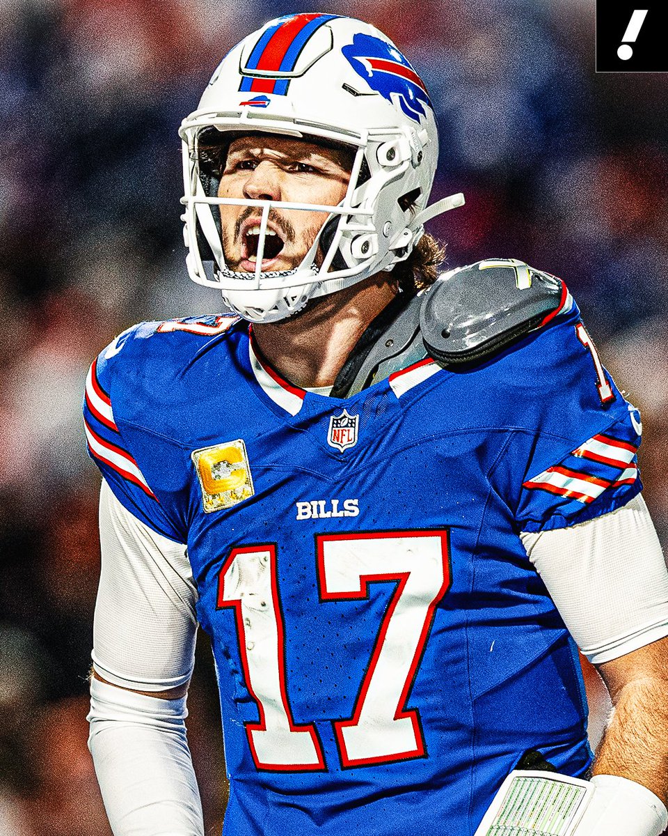 YahooSports's tweet photo. NFL HISTORY FOR JOSH ALLEN ‼️ 

He is the first player ever with 5+ pass TD and 3+ rush TD through two games of a season 🤯 (via @BuffaloBillsPR) https://t.co/wcy2AOOCJZ