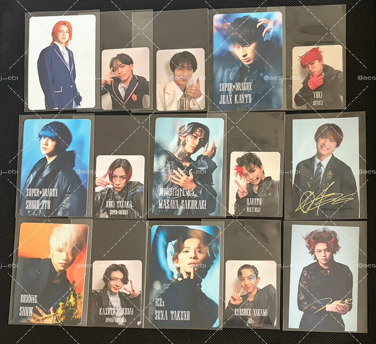 aesj_ebi's tweet photo. YES! 東京 EBiDAN スパドラ ワンエン げんじぶ BUDDiiS ICEx Sakurashimeji トレカ カード 交換 取引

【譲】超特急盤 タカシ マサヒロ
M!LK盤 曽野
A ジャン海渡 ユーキ
B 伊藤壮吾 田中洸希
C 桜木 HAYATO
D SHOW 杢代
E 竹野 八神
HMV online 田中雅功 REI

【求】EIKU シューヤ アロハ 山中
ALT https://t.co/YOdZSO5fBH