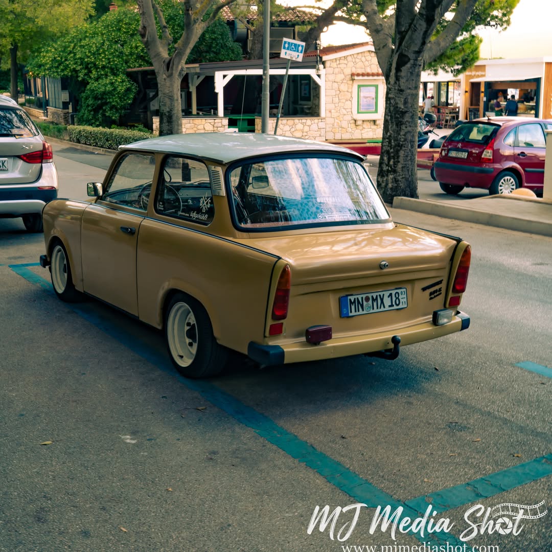 SpringColtby's tweet photo. If you know, you know. Stepping back in time with the legendary East German Trabant. People waited up to 10 years for one of these two-stroke icons, with its distinctive Duroplast body. Who remembers seeing them on the road? https://t.co/uwVFa0qTBP