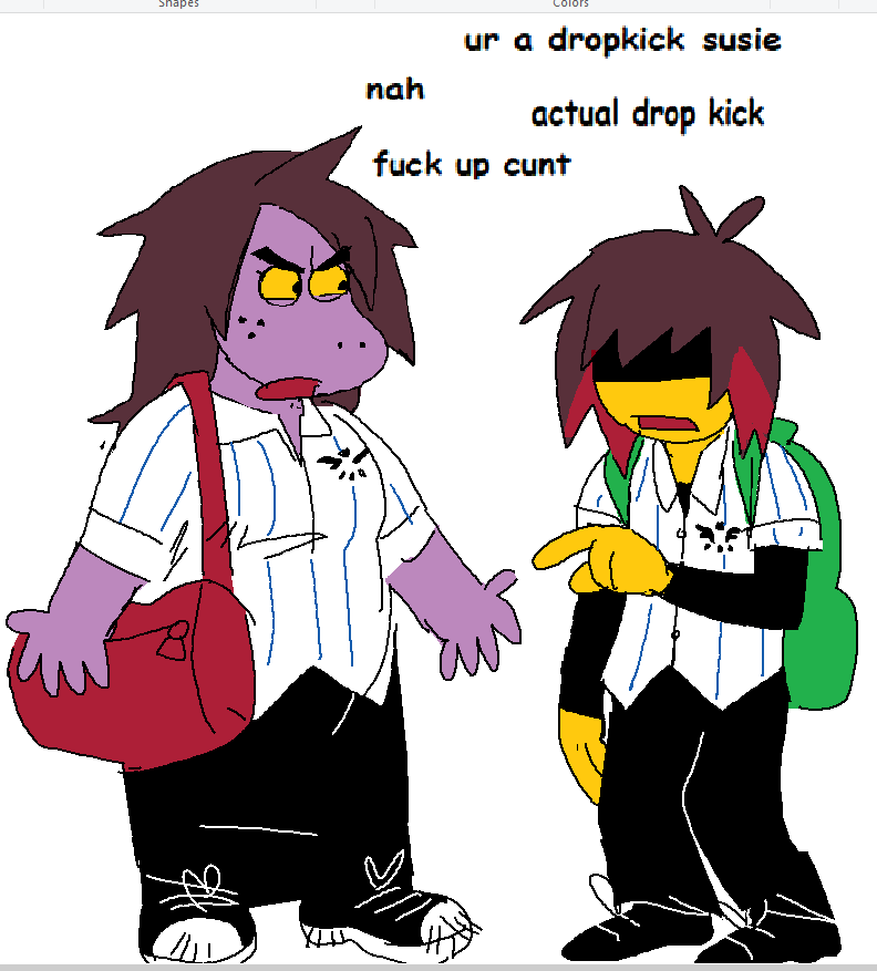 skullmercy's tweet photo. "deltarune new zealand high school au……….." -> not a good au https://t.co/Vshtx3MHYs https://t.co/vz9lNQjCqN