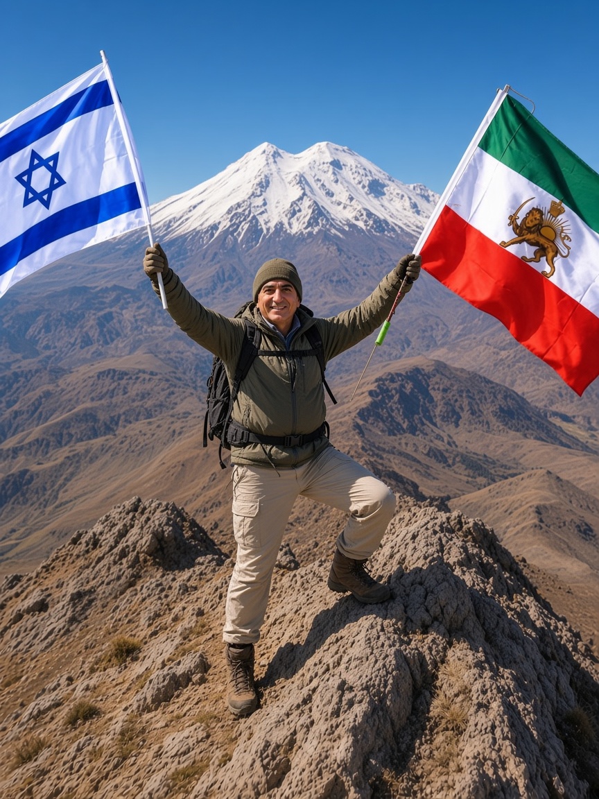 Fighter_Tehran's tweet photo. All hail the king 
Iran shall be free
Israel shall be free
Middle East shall be free and a safer place for everyone including Jews and Non-Muslims. https://t.co/bHb8xLN5RB