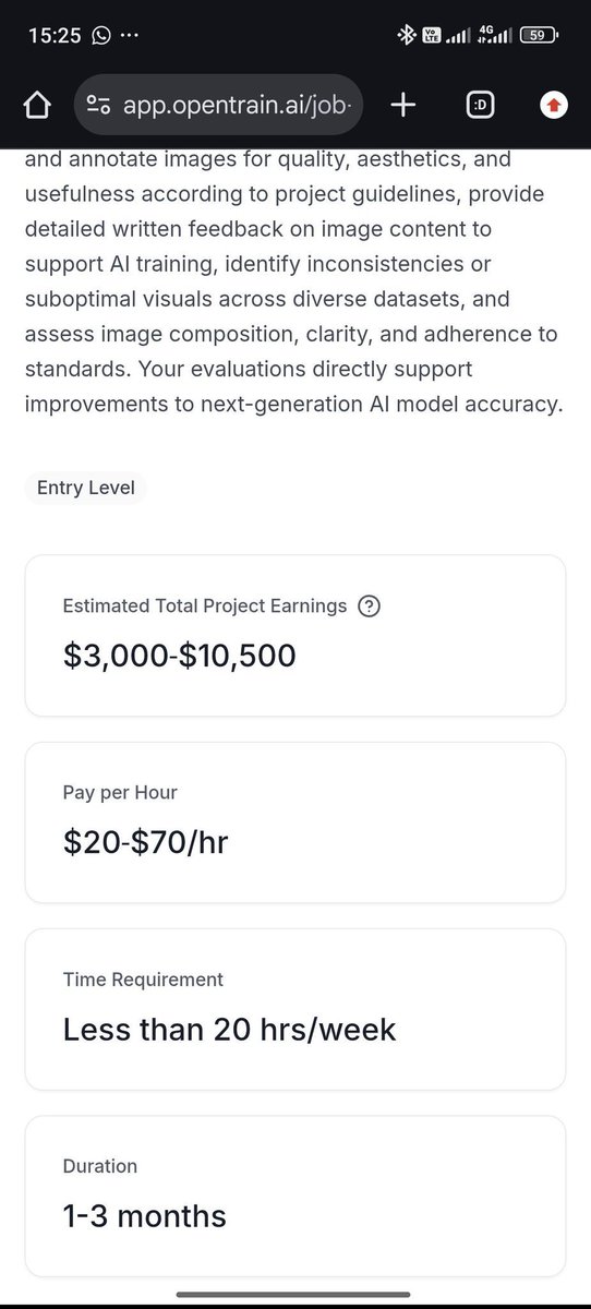 PaulFelixvv's tweet photo. 🚨 Visual Professionals Needed for an AI Training Project

💰 $20–$70/hour 
🌍 Worldwide Remote 
⏰ Minimum 15 hours/week 
💵 Estimated earnings: $3,000–$10,500

No experience needed‼️

Apply via comment
#everyoneシ゚ https://t.co/90evULt51A