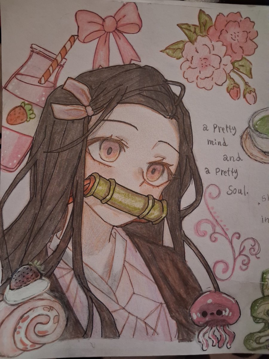 invisblee_'s tweet photo. Letting Pinterest decides what to draw (demon slayer version) #demonslayer #nezuko #yushiro https://t.co/iWcEYNsr4f