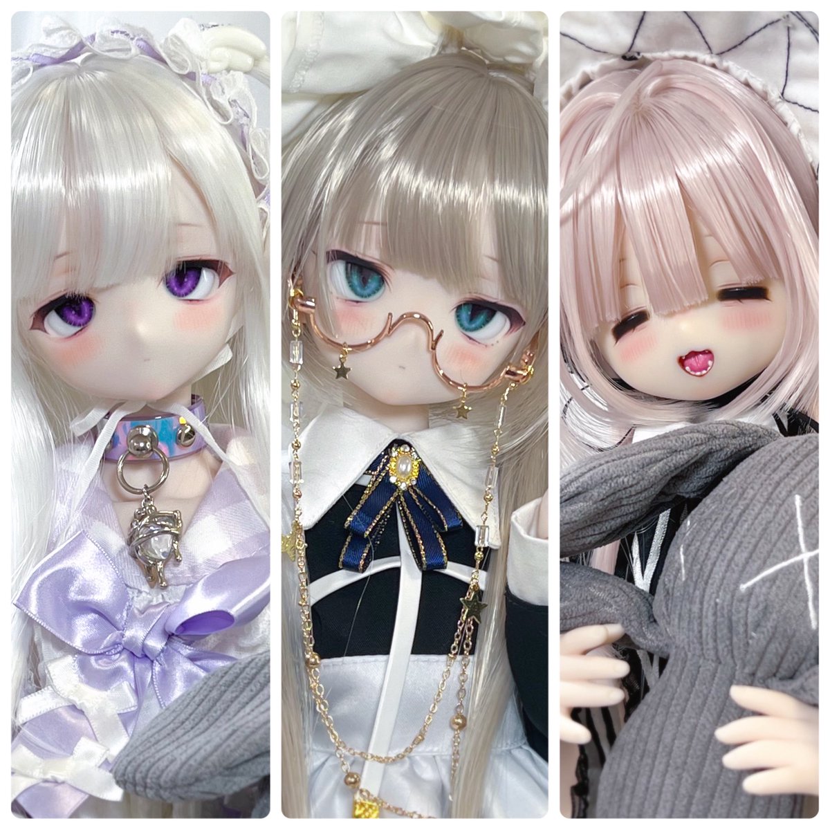3kaku4kakuu's tweet photo. 宣伝失礼致します🙇‍♀️
3人出品いたしました🫧
20日(日)の夜までとなっております！
┈┈┈┈┈┈┈┈┈┈
にっこりちゃんはフルセットになります🫶
素敵なご縁がありますように(〃´-`〃)♡ 
よろしくお願いいたします☺️

https://t.co/s1LvPjLVQp https://t.co/U3AvOJ81OO