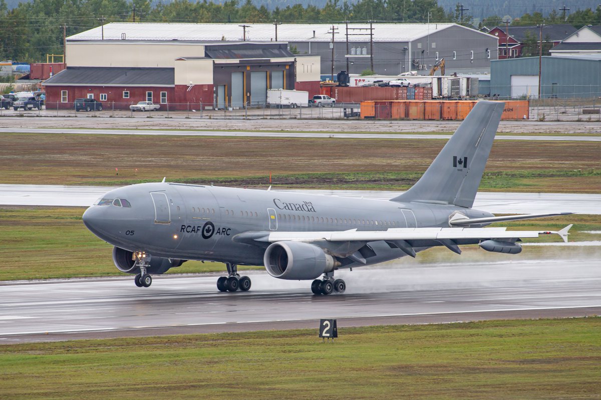 steffanwatkins's tweet photo. We could really use ADSBexchange Mode-S/ADS-B radio receivers in Goose Bay 🇨🇦 1 or more!
Here is #RCAF CC-150 Polaris 15005 #C2B37D as #CFC4340 landing at #5WingGooseBay for NORAD Operation ARCTIC VANGUARD that is running from Sept 13 to 26, 2026. We lose them past that point. https://t.co/BQCoxpnPjB
