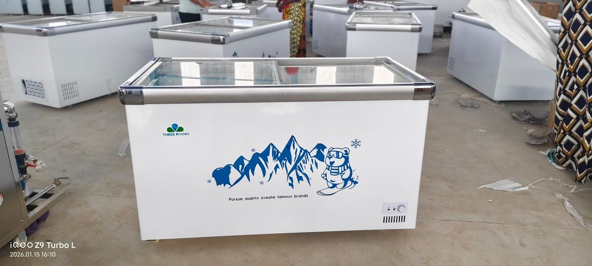 Bidhaa_Tronics1's tweet photo. Three Rivers Showcase Freezer 

👍Ujazo wa lita 420
👍Ina Sehemu Mbili Ya Kugandisha na Kupoza
👍Inatumia Umeme Kidogo Zaidi 
👍Warantii Miaka 2

Tsh 990,000/=TU
✅DSM free delivery 

Wasiliana Nasi 
0750246254
0659959763

Mtaa wa Tandamti Kariakoo DSM https://t.co/5iR1N7uoEN