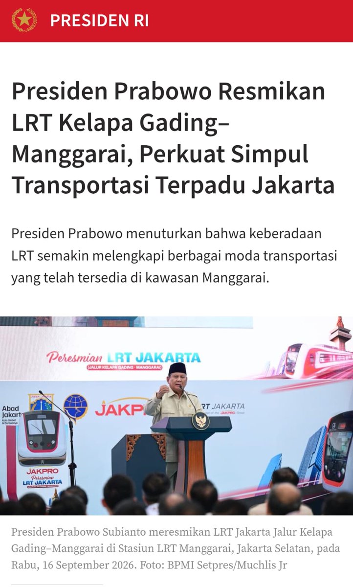 ArabelaNabel's tweet photo. Pembangunan sarana dan prasarana merupakan bukti nyata keseriusan pemerintah: jalan raya, jembatan penghubung, pelabuhan laut, bandar udara, dan jaringan internet.
Kabar Buat Kita https://t.co/irr3EvJPB2