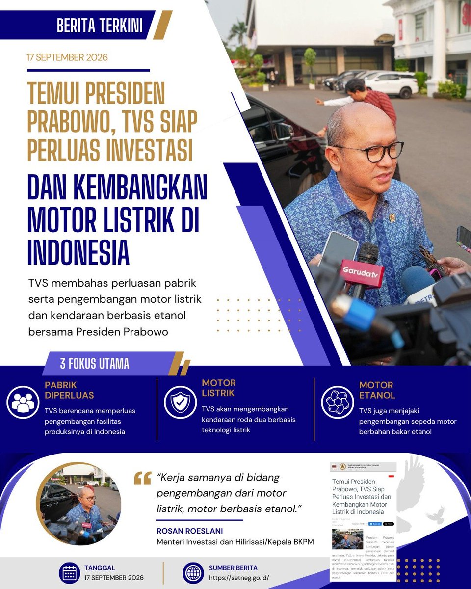 Moyamayoo's tweet photo. Proses hilirisasi industri dilaksanakan demi meningkatkan nilai tambah SDA dalam negeri, tidak hanya dijual tanpa diolah. 
Kabar Buat Kita https://t.co/1Hxd28Woz4