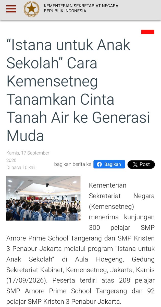 AbzaniAn's tweet photo. Mari dukung, kawal, dan turut serta aktif dalam setiap proses pembangunan guna cita-cita bersama segenap rakyat.
Kabar Buat Kita https://t.co/uJCXxNYvY3