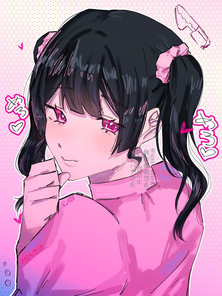 uzityaneko's tweet photo. ピンク地雷ちゃん https://t.co/tUVmBLXHUY