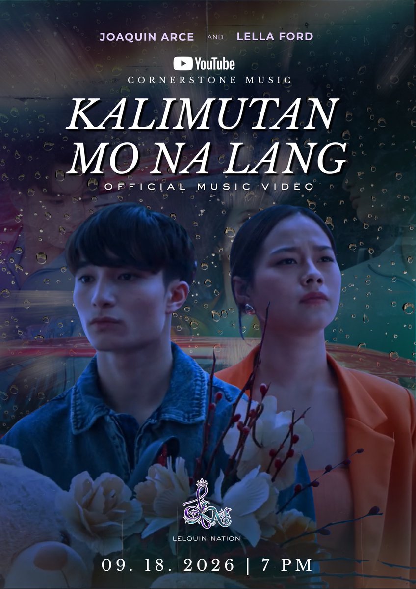 KimPauNS's tweet photo. From one fandom to another, from one Kapamilya family to another! 

KimPaus, let’s show our love and support to our fellow Kapamilya family, @lelquinnation, as they celebrate Joaquin Arce and Lella Ford's upcoming music video, "Kalimutan Mo Na Lang” 🎶✨

The music video drops TODAY at 7:00 PM! Let’s join them, stream, watch, and help spread the love. 🫶🏻 Let’s make some noise and show what fandom support is all about! 

See you there, KimPaus and LelQuins! Let’s support our fellow Kapamilyas!