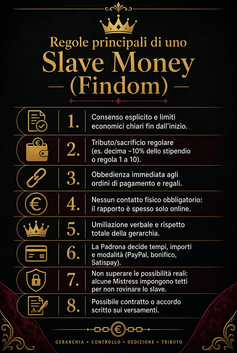 SlaveMoneyMo's tweet photo. La regola principale di noi slave!
#slavemoney #master #mistress
#findom https://t.co/hb7UGWT2g1