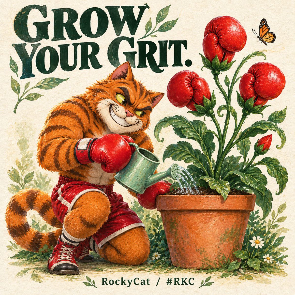 MaryamMetaX's tweet photo. NOTHING GREAT GROWS OVERNIGHT

You water it.
You protect it.
You keep showing up even when nobody is watching.

That's the #RockyCat journey🥊 

The roots are getting stronger.
The story is still being written.

Keep building. Keep believing💪 

$RKC #RockyCat #BNB

@Rockycatcoin https://t.co/xx8UzyvY5V