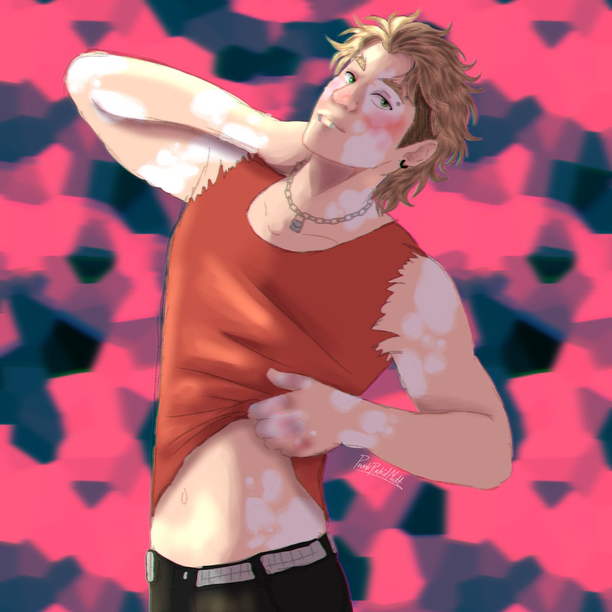 punkrabidmutt's tweet photo. a younger Leon :P
#digitalart #OCㅤㅤ https://t.co/BQuo8Ae4sj