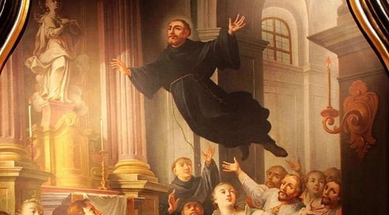 NoemiEsquerre's tweet photo. Avui és #santJosepdeCupertino, prevere franciscà conventual que tenia la capacitat de levitar. És lo patró dels aviadors i dels astronautes. #18setembre https://t.co/dPMK9BVD2E