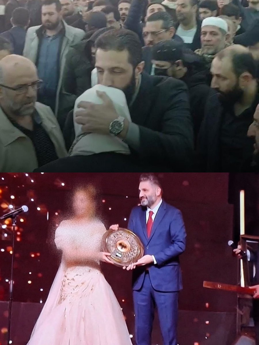 a_imamoglu_'s tweet photo. Bundan haftalar önce Suriye Kültür Bakanlığı 15 yıldır sürgünde olan kadın sanatçı Asala Nasri’nin Şam’da konser vereceğini duyurmuştu.

Bunun üzerine aralarında çok sayıda âlim ve davetçinin bulunduğu, “Şam Vaizleri Forumu” tarafından düzenlenecek konserin caiz olmadığından dolayı iptal edilmesi istendi.

Ne var ki dün Şam’da konser icra edildi…

Buradan Ahmed Şara’nın Suriye müftüsü olarak atadığı, elini öperek onura ettiği Usame Rifai'ye sormak isterim; böylesi bir etkinliğin haram olduğuna dair yöneticilere telkinde bulundunuz mu?

Her bir karışı İslam’a feda kılınmış kanlarla sulanmış Suriye topraklarında böylesi bir konserin haram olduğunun fetvasını yöneticilere söylediniz m?

Allah'tan korkan, Rabbânî âlimlerin görevi yalnızca yöneticileri taltif etmek, onların yanında fotoğraf vermek, baş tacı etmek midir?

Peki ya siz yöneticiler! 

Allah’tan korkan Rabbani âlimlerin tepkilerini, hatırlatmalarını dikkate almayacaksanız neden onlara ihtiram duyuyor, âlimleri baş tacı yapıyorsunuz?

Sizi Batı'nın kültürü mü büyüledi?

Washington'dan esen rüzgârın etkisi altında mı kaldınız?

Yoksa Trump’ın parfümü mü başınızı döndürdü?