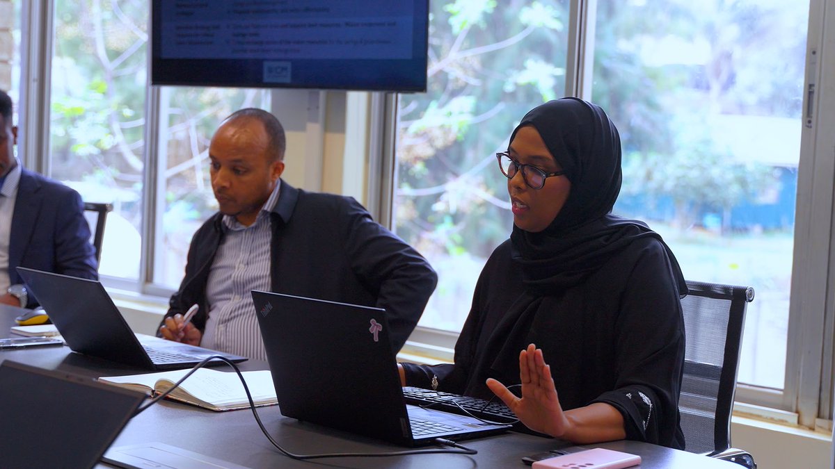 iom_somalia's tweet photo. Water security is critical to Baidoa’s resilience and future growth.

South West State, IOM, @WorldBankGroup &amp; partners discussed the proposed Baidoa Multipurpose Dam and Strategic Water Security Reservoir, exploring sustainable solutions to growing water needs and climate risks. https://t.co/7INDcKskNY