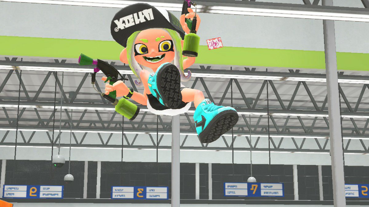 ha_9703's tweet photo. スプラ2のイカちゃんコーデで写真撮ってみた！
最後の写真は個人的に可愛いなって思ったから載せる！
このコーデもタコちゃんも可愛すぎる(*´˘`*)♡
目の色変えたけどやっぱり可愛い💕 https://t.co/f4IGMAmeiG
