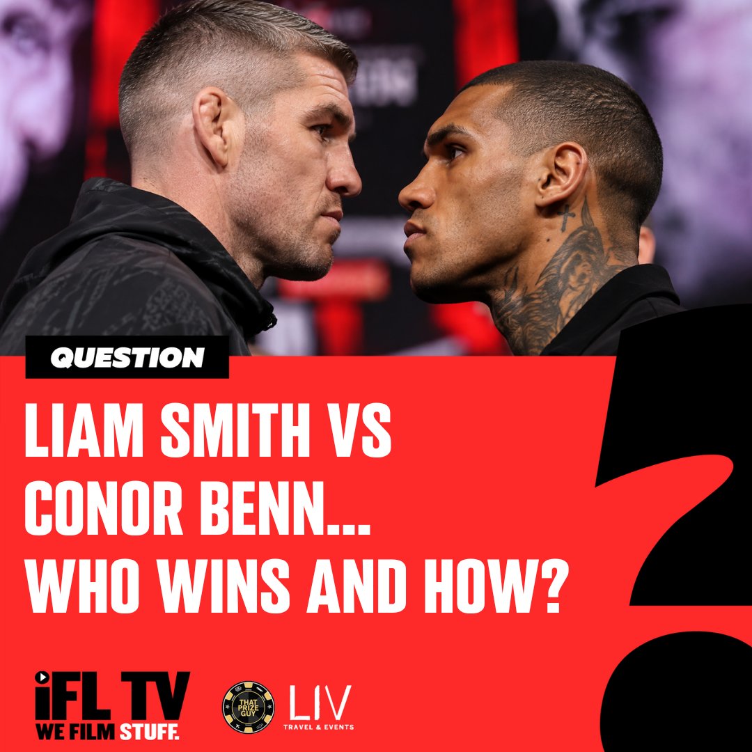 IFLTV's tweet photo. π₯ @ConorNigel π @LiamBeefySmith
βοΈ Middleweight
Who do you think would win and how? π€
#ConorBenn | #LiamSmith | #BritishBoxing https://t.co/VI7OgCMRBZ