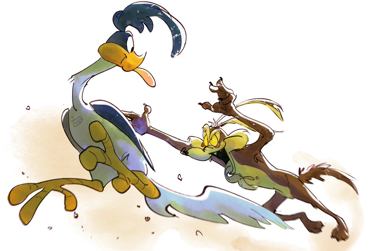 JuiceBoxBird's tweet photo. Beep Beep! #CoyoteVsACME https://t.co/kOyFZSGpRk