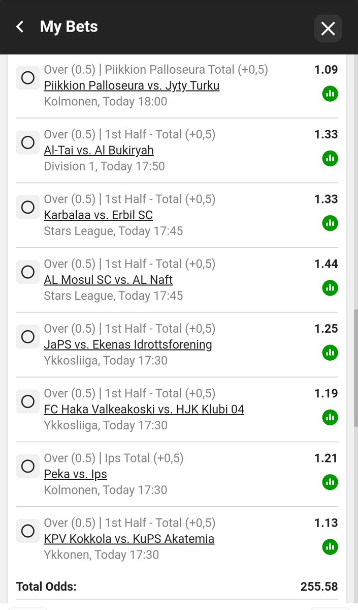 RalfJajay's tweet photo. Today games
1st Half Goals
BW7341AC21
Jump in https://t.co/7SwEUQEvXY