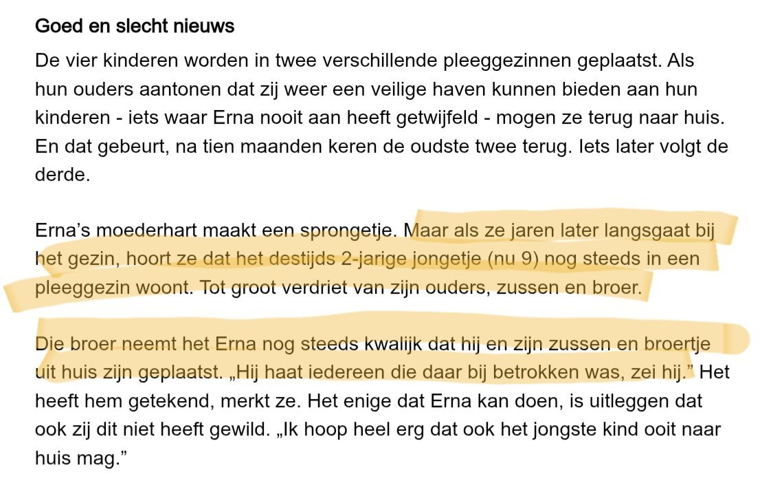 The_realist_31's tweet photo. @maartenbakkerch Wijkagente Erna vertelt hoe ze meewerkte aan een uithuisplaatsing, 8 jaar later is 1 kind nog altijd niet terug bij de ouders https://t.co/xnYaEKtVZ9
"de kinderen kregen altijd eten en drinken mee naar school,waren op tijd en zagen er redelijk verzorgd uit”

Ben je trots Erna ? https://t.co/HbmD4ixnuS