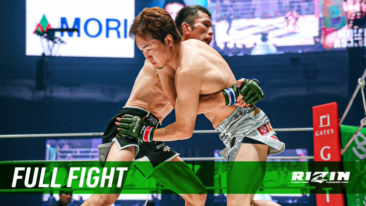 rizin_PR's tweet photo. #超RIZIN5 🎆浪速の超復活祭り
📣YouTubeにFull Fight公開🔥

🟥#朝倉未来 / @Mikuruasakura_ 🇯🇵
ーーー🆚ーーー
🟦#青木真也 / @a_ok_i 🇯🇵

▶️https://t.co/yeIqQOm7O6

🎬#RIZIN100CLUB では全試合公開中⚡️
https://t.co/TrrlAGM5Lh
🙌会員登録でRIZINの試合が見放題🙌 https://t.co/FtPCPamD6N