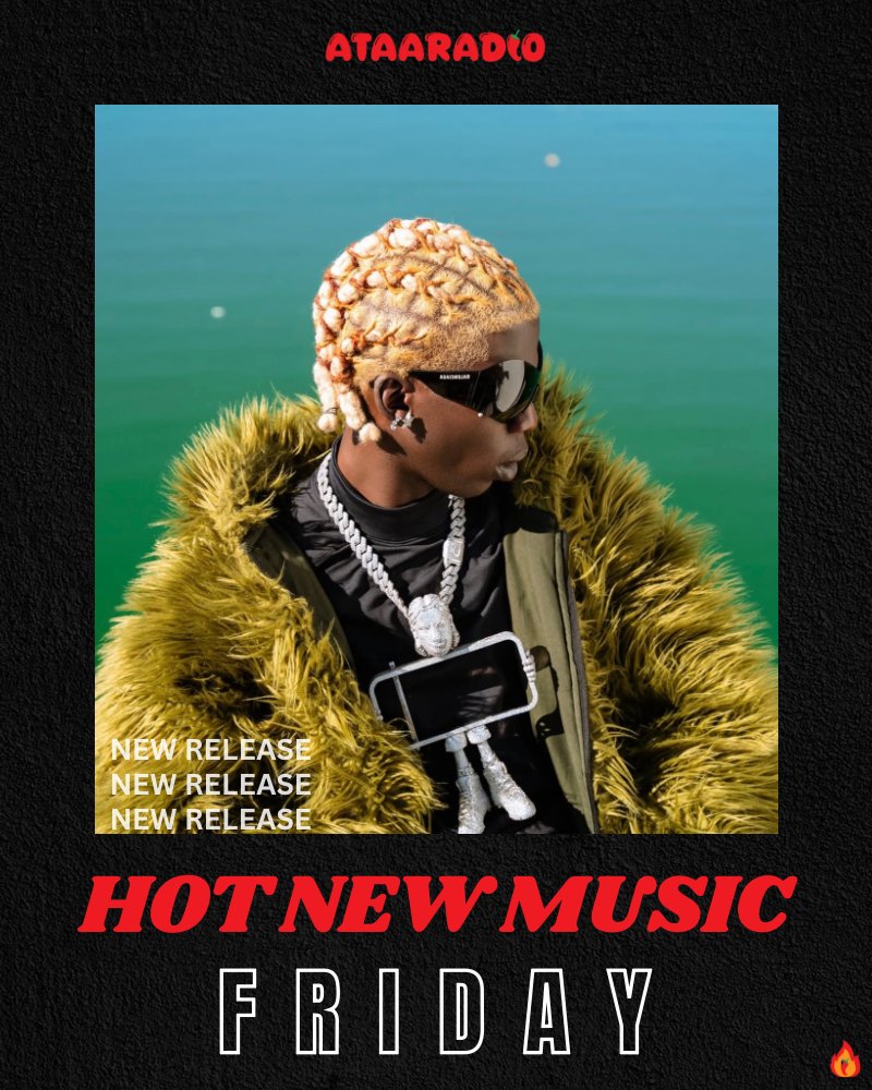 AtaaRadio's tweet photo. 🚨 HOT NEW MUSIC FRIDAY /w @soladaloris 🌶️🔥🎧 

🔗: https://t.co/6IZZqU91aM
Cover Artist: @seyi_vibez

ILOME - SEYI VIBEZ 
ONLINE - BNXN
IMALI - FIREBOY DML, JAZZWRLD & THUKUTHELA 
CANACULATE - DANPAPA GTA & ARTSALGHUL
CONFIGURE - YÔRKK & ZEN UNIVRSE
DIFFERENT WAVES - JERIQ & TUFF KING 
COMPANY - CLEAN BANDIT, OMAH LAY & CHLOÉ BAILEY
LET IT GO - YOUNG JONN 
OWO OLUWA - KIZZ DANIEL, YOUNG JONN, KRIZBEATZ & WAVE CHOIR. 
WOZALA - R33NZO & STRAFFITTI 
GOOD, BETTER, BENZ - PRIESST & TIMI
ADDICTED - SHINE TTW
MENTAL - 2BABA & FAVE
INSANE - REEPLAY
FAILED RAPPER - CALEB CLAY 
SOMETHING I NEED - OFFSET 
SISTA BOZZA - DJ HARVEY,  MAVO, REECE MADLISA, M00TION & LOONY
GOOSEBUMPS - DANILEIGH & OLAMIDE
DUCK GOOSE - JAM THEBRAIN & TENI
JO - GARVICII 
BE MYSELF - SHEB
IFEOMA - DAI VERSE 
SAFE SPACE - D BANJ
DJB - SEUN KUTI & EGYPT 80
ACT RIGHT - CINDYY
BECAUSE - REEKAH
GARAGWE - OSÁ & STOMY
ALL NIGHT - MOSTTHEGHOST
EXHIBIT SEXY - PSYCHO LE NEGRA & IRIE SESSIONS
& MORE!🔥

TAP IN, SAVE THE PLAYLIST & SHARE TO YOUR FRIENDS! 🌶️🔥