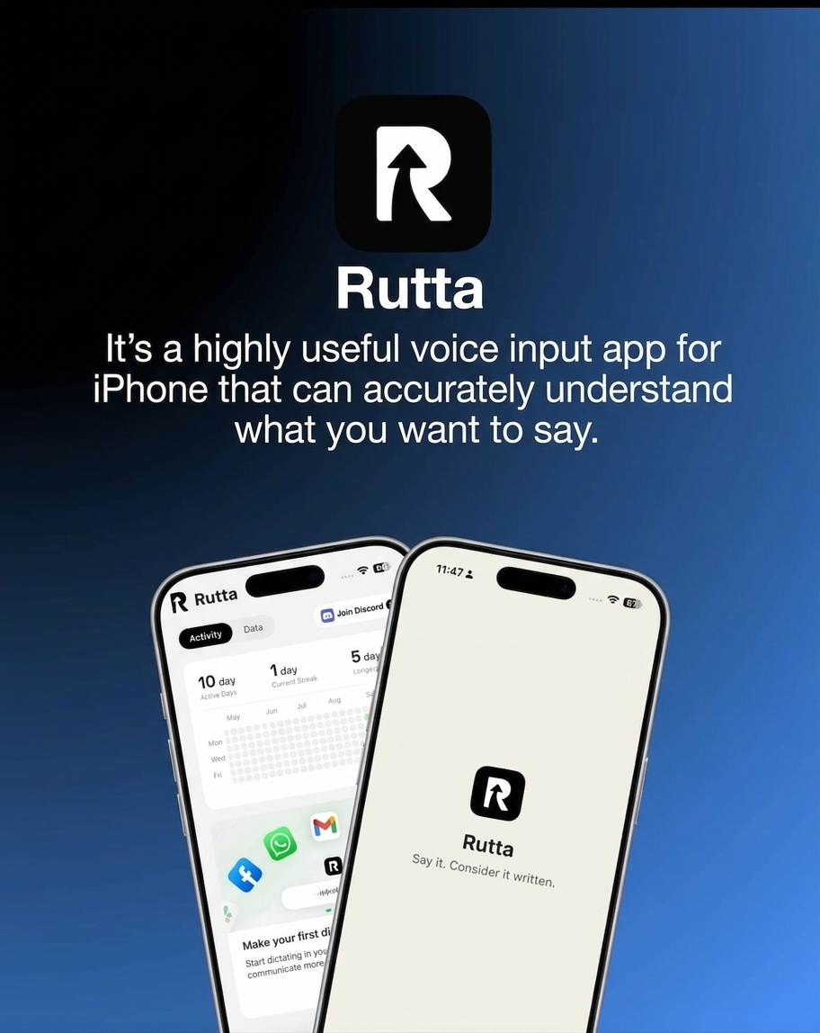 Rutta_ai's tweet photo. 5 iphone APP，How many have you installed? https://t.co/lT3rtfmTi5