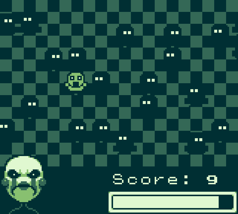 frickbearsgames's tweet photo. Game: Puppet Patrol
The Marionette will ask for help finding it's assigned child, try to find the one it wants in the dark.
Token Output: 1 token per requested kid, 3 for a crying child, becomes 2 and 5 respectively with a combo going
Left Click - Select
Right Click - Flashlight https://t.co/SjLnlhkf3y