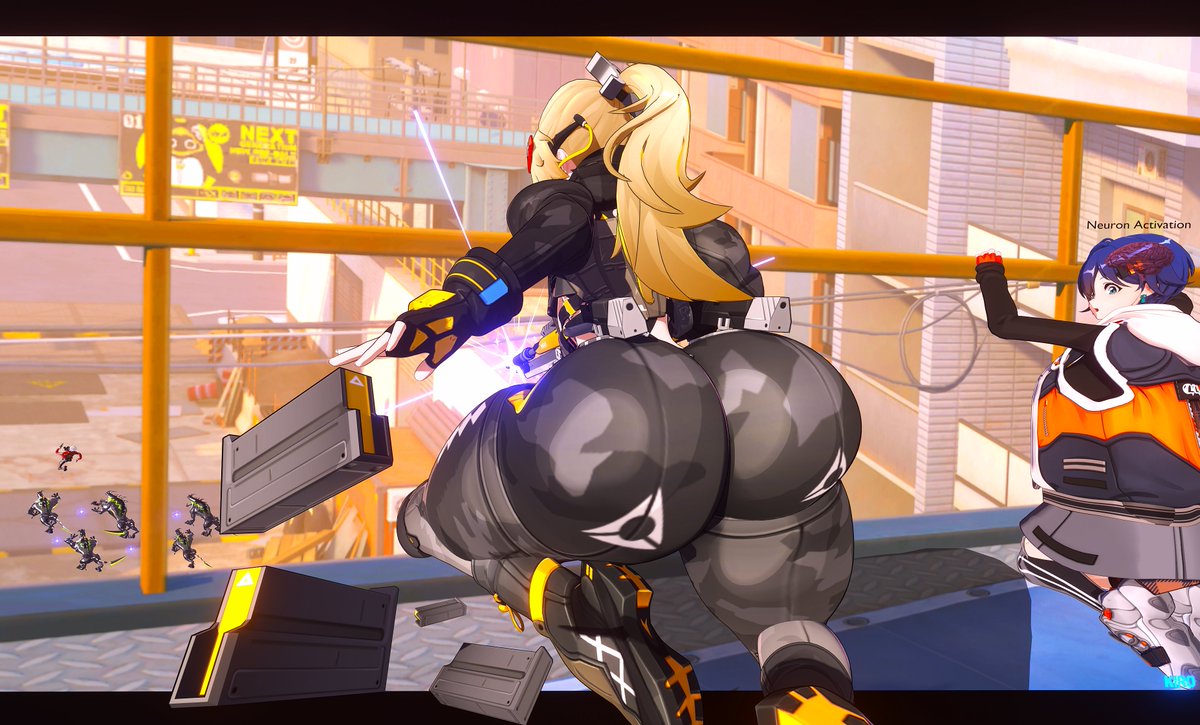 Kiro93591529's tweet photo. A quick trip into the hollow took a wrong turn, how will this turn out?    (they got folded in the end)
Part 2 i'm still working on.

Model by @WaffleNSFW #zzzeroㅤ #ZenlessZoneZero https://t.co/SWmpWxiSpN