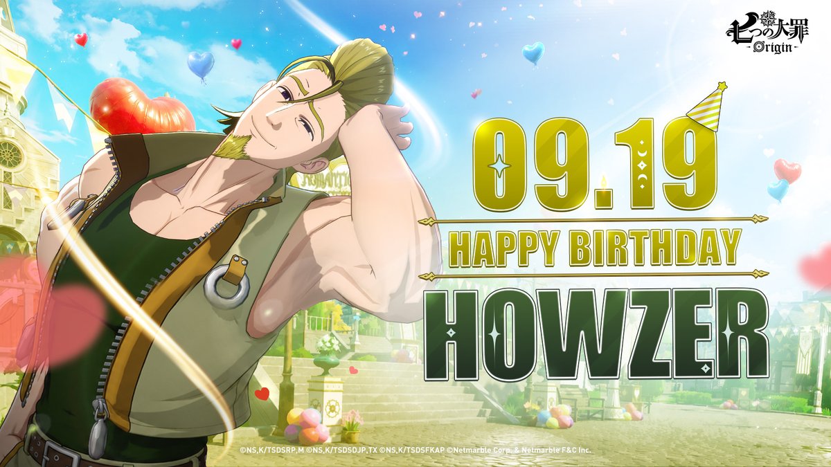 7DSO_JP's tweet photo. 「せっかくだし、楽しむか！」

■━━━━━━━━━━━□
   Happy Birthday ハウザー 🎉
□━━━━━━━━━━━■

9月19日はハウザーの誕生日！
みんなでお祝いしましょう！✨

#ナナオリ #七つの大罪  #ハウザー https://t.co/sF2Lxg0bpk