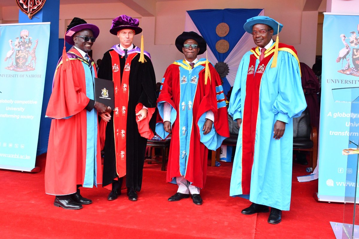 mw_aura1's tweet photo. Witnessing the awarding of the doctorate made me realise it's not a long journey 😅they are still young and ready for more life😊✨
#SiniUoN #UoN75graduation #UoNclass2026
@uonbi https://t.co/CFNXXrxv2T