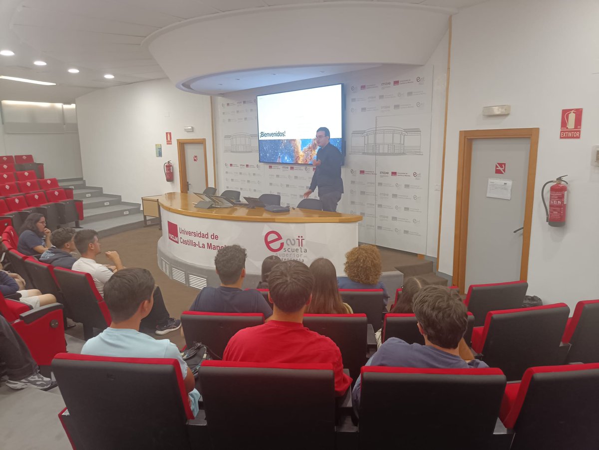 esiiab's tweet photo. ¡Semana de Bienvenida completada!

Gracias a tod@s l@s participantes.

Os deseamos un buen curso 2026-27.

@esiiab @uclm_es https://t.co/rGifRObTf1