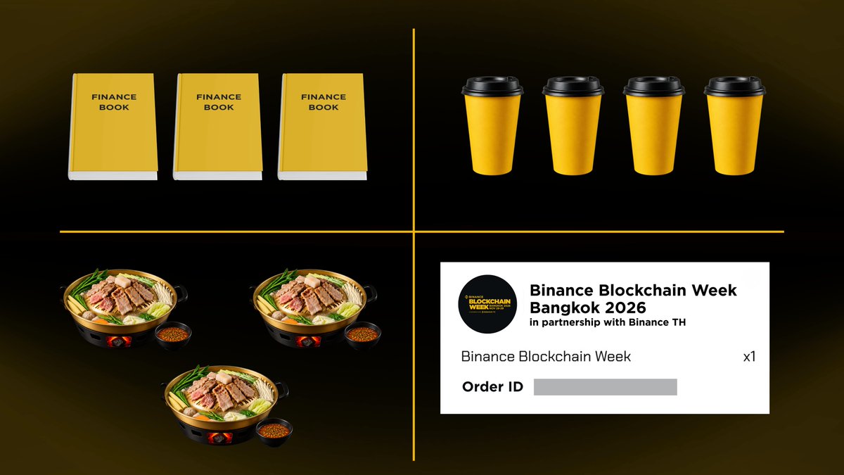 Binance_TH_'s tweet photo. ✨ จากสิ่งที่เลือกซื้อ สู่ประสบการณ์ที่เลือกได้ 

🚀 Binance Blockchain Week Bangkok 2026 – Asia Edition, in partnership with Binance TH

📅 วันที่ 28–29 พฤศจิกายน 2569
📍 ศูนย์การประชุมแห่งชาติสิริกิติ์ (QSNCC)

👉 บัตรราคา $29 
อย่ารอให้ราคาขึ้น ซื้อบัตรเลยวันนี้ที่ https://t.co/m0CvugRbal

ห้ามพลาดงานปีนี้! เพราะ...Binance TH ได้ร่วมเป็นหนึ่งในพาร์ทเนอร์ที่ได้ซัพพอร์ตและแบ่งปันมุมมองเกี่ยวกับการพัฒนาของตลาดสินทรัพย์ดิจิทัลภายใต้การกำกับดูแลตามกฏหมายไทย🇹🇭

#BinanceBlockchainWeek #BinanceTH