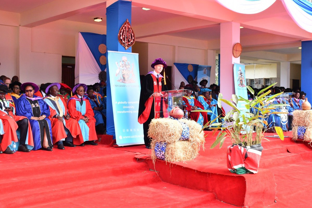 Madikizela_Win's tweet photo. A degree isn't just a destination, it’s a launchpad.

​As the 75th Graduation Ceremony unfolds at UoN today, celebrating the next generation of leaders, thinkers, and changemakers stepping into the world. Congratulations, Class of 2026!
​#UoN75Graduation #UoNClass2026. https://t.co/vtI0kp2W4v