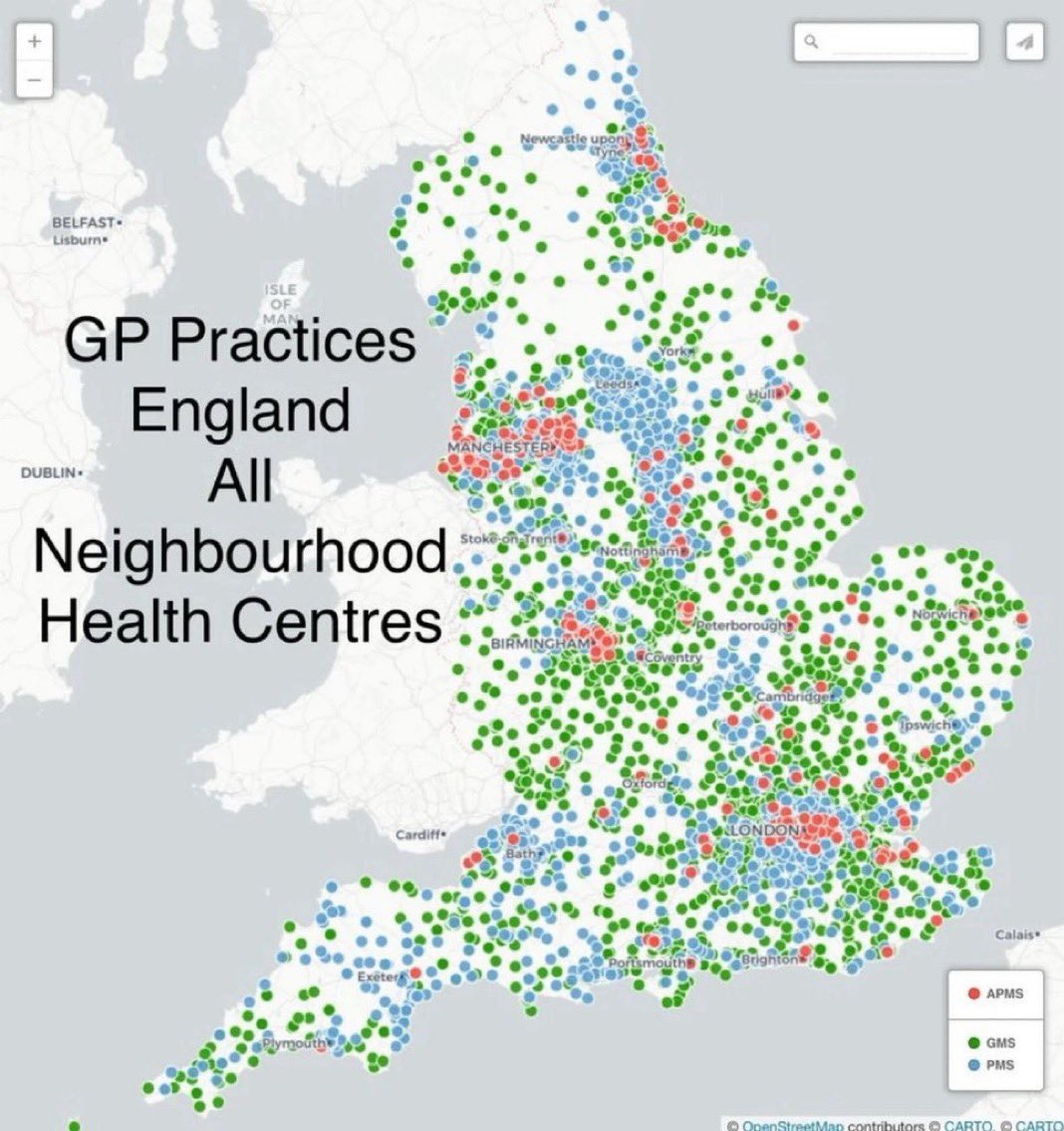 DrSteveTaylor's tweet photo. Your occasional reminder that there are already 6300 Neighbourhood Health Centres across the country in walking distance of 85% of the population.

(If you add Pharmacies that’s more than double that) 

250 centres costing £m’s rather than investing in what’s there already 🤦🏻‍♂️ https://t.co/5RQz4UTIHr