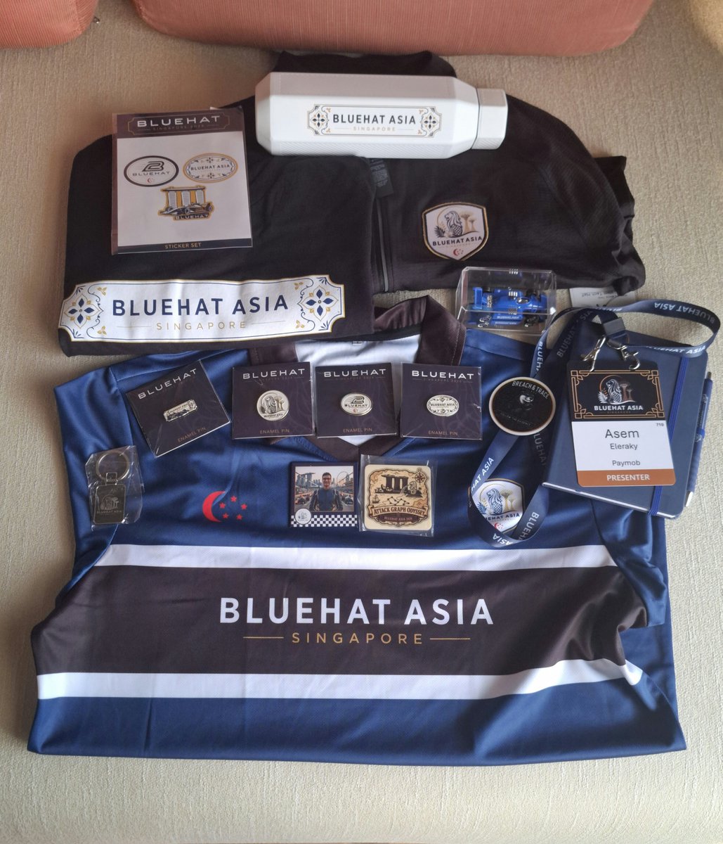 Melotover's tweet photo. What a welcome to Singapore ๐ธ๐ฌ
Grateful for @MSFTBlueHat and @msftsecresponse for the warm welcome and everyone who made this experience special. โค๏ธ
#BlueHatAsia #Microsoft https://t.co/ZpX6XnN46W