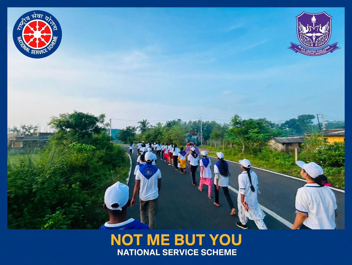 mpcautonsswing's tweet photo. Throwback to District Level NSS Nature Camp 2026 🌿  
 Our 6 NSS Volunteers from MPC Autonomous College, Baripada successfully participated at LK Degree College, Bangriposi.🌱  
Congratulations once again to all!💐✨ https://t.co/gdPTt9oSPw