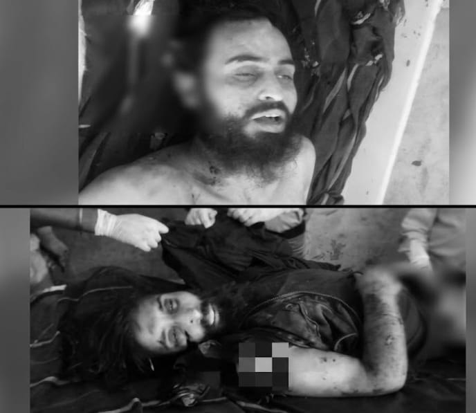 RealReport24X7's tweet photo. #WATCH : Two terrorists, identified as Saddam and Mustafa, were reportedly killed during Operation Sohan by personnel of the 9 Para Special Forces, https://t.co/U1pyotTeCM