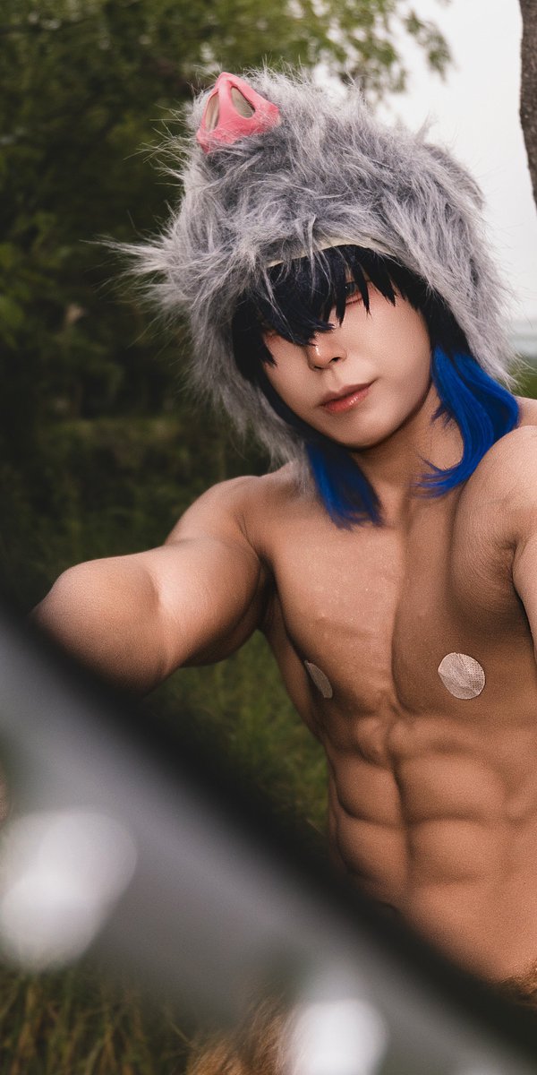 Wooj007's tweet photo. 2026.09.13(일) 서울 코믹월드 

📸 : @bibibic_bb

#嘴平伊之助 #鬼滅の刃
  #Inosuke #cosplay https://t.co/RUWC8uOcUy
