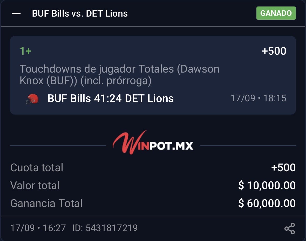 RevolverBets's tweet photo. #BillsMafia

¿Quien quiere un 500$? De refil

Nos falto la intercepcion https://t.co/ahWudPil4w