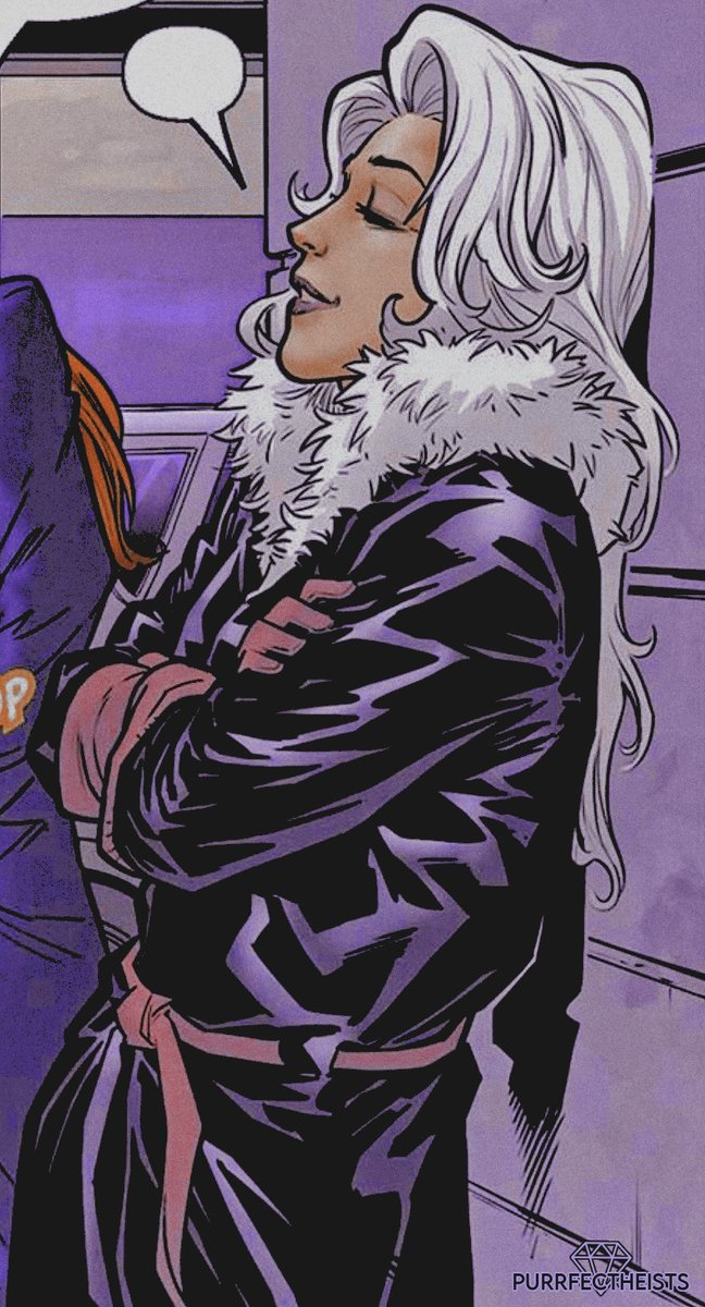 PURRFECTHEISTS's tweet photo. 〝 𝒮ounds like a plan, Widow. I'll bear going downtown for 𝑦͟𝑜͟𝑢. 〞

Her smile matched by the Cat's own. She couldn't remember the last time she had a girl's night, so this was a welcome change of pace. 

〝 I'll be sure to dress to the nines, and you do the same.ᐟ 〞 https://t.co/rVTrdsNgPs